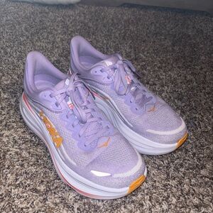 Hoka Women's Purple Running Shoes (Bondi 9)
